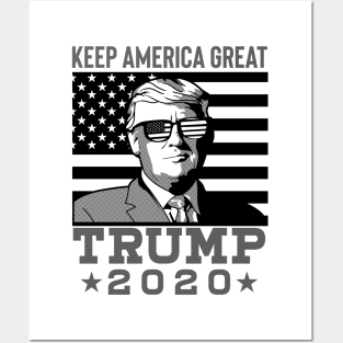 Keep America Great Trump 2020 Posters and Art